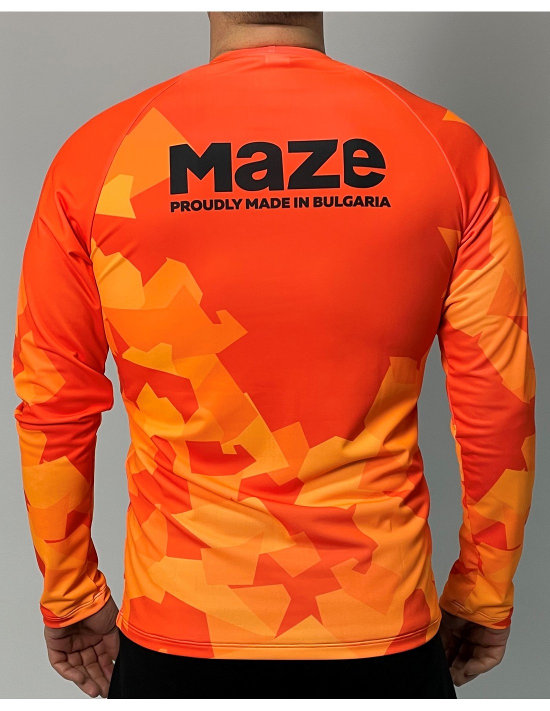 РАШГАРД MAZE CAMO ORANCE